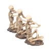 See No, Hear No, Speak No Three Wise Skeletons Figurines
