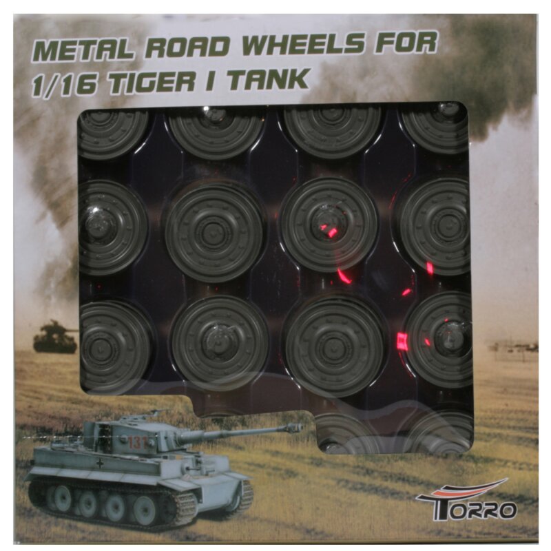 Tiger 1 late cast aluminum wheels