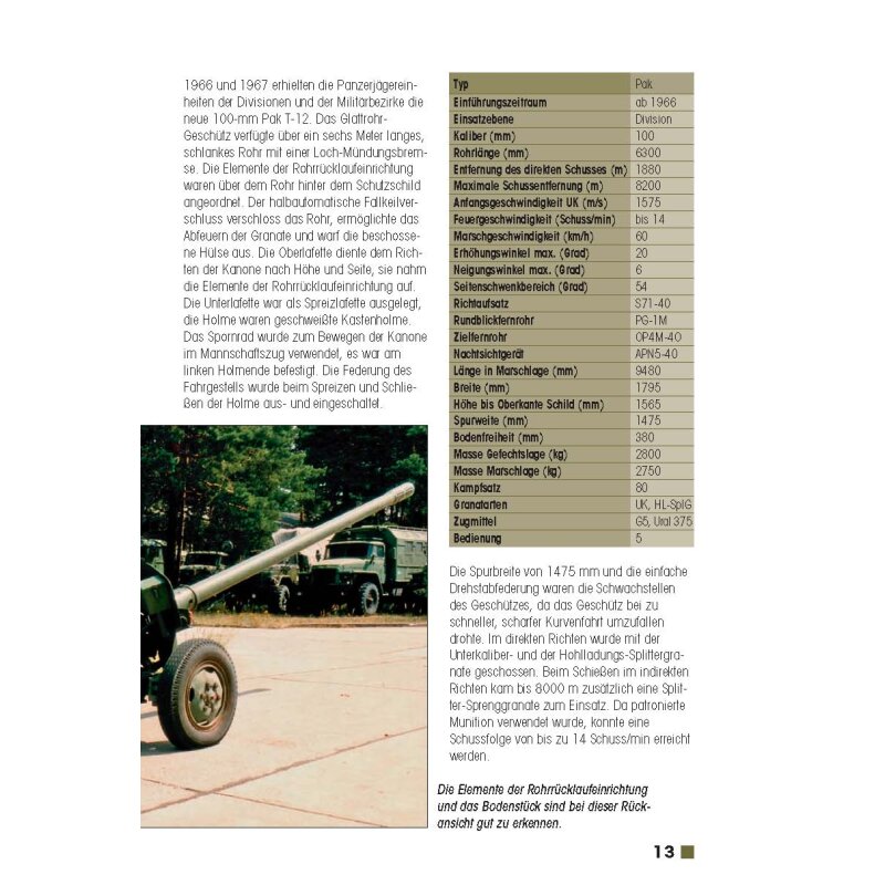 Artilleriesysteme der NVA Rohr- und Raketenwaffen 1956 -1990