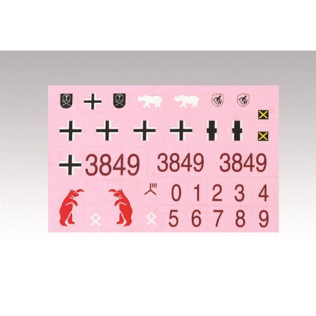 Decals Panzer III Type.H