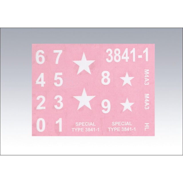 Decals 1/30 Sherman M4A3