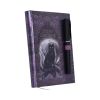 Embossed Black Cat Witches Spell Book A5 Journal with Pen