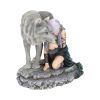 Protector Wolf Figurine by Anne Stokes Limited Edition Fantasy Wolf Ornament
