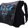 Gothic Fantasy Dragon Duo Messenger Bag by Anne Stokes