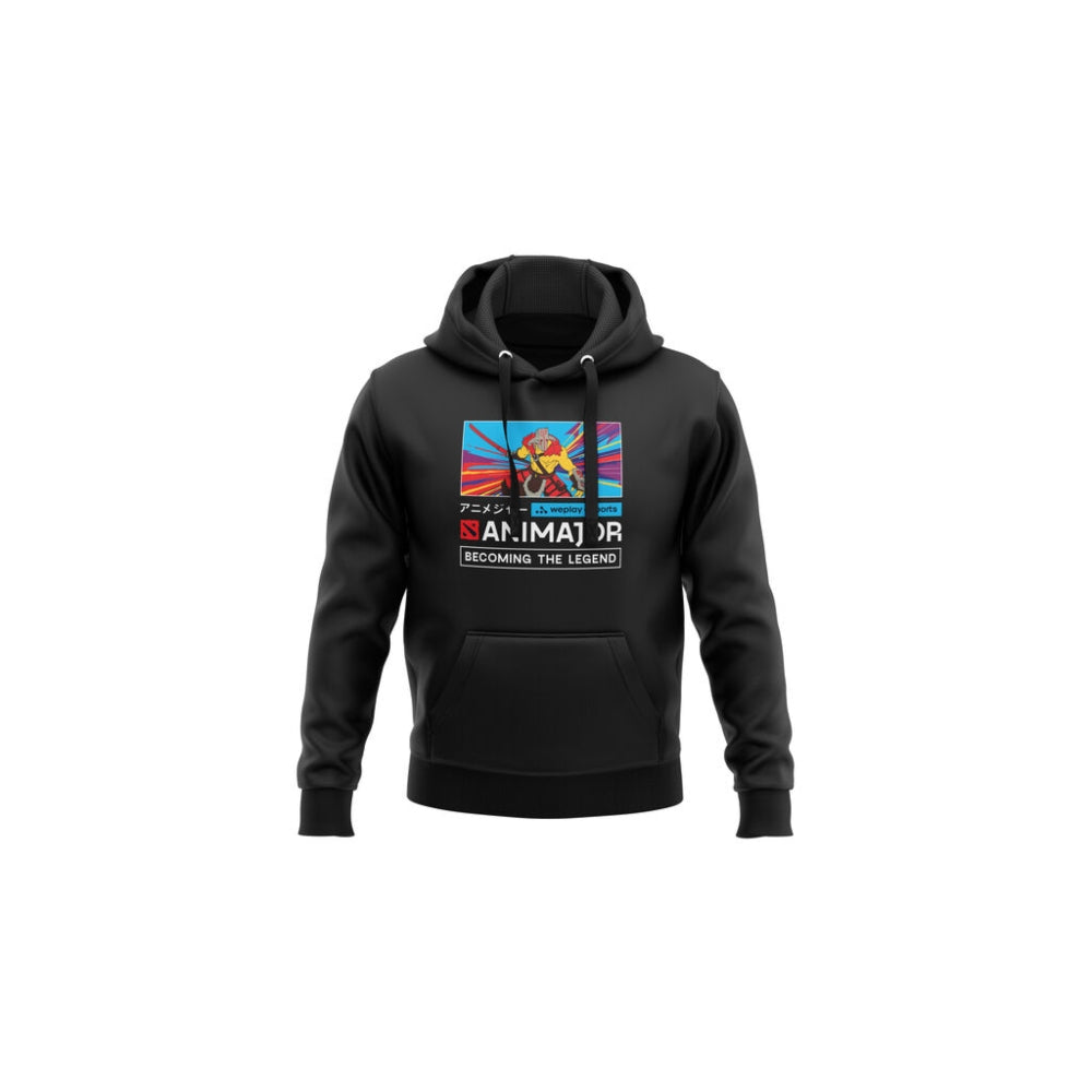 Animajor - Dota 2 Juggernaut Hoodie Black, XL