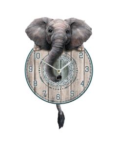 Highland Tickin' Cow Pendulum Clock