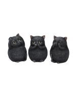 Three Wise Cutiecorns Ornament Cute Unicorn Figurine Set