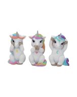 Three Wise Hedgehog Figurines 8.5cm