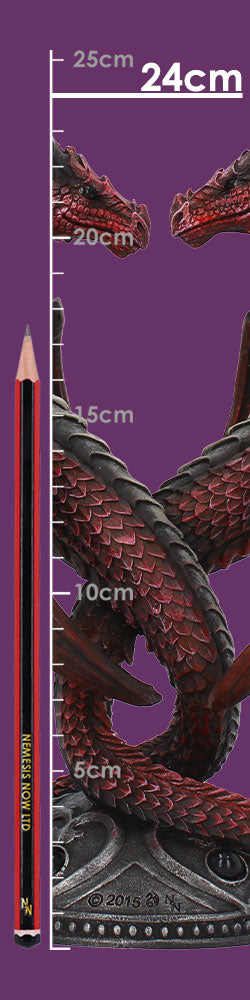Dragon Heart Anne Stokes Valentine’s Edition romantic gothic candle holder