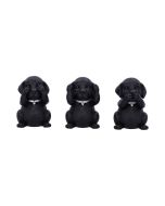 Three Wise Donkeys 11cm