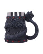 Dragon Coil Goblet Red 20cm