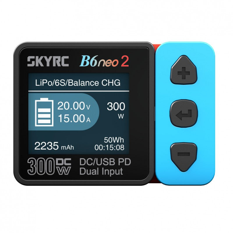 B6 neo2 DC Smart Charger (300W) - Red & Blue