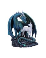 Northern Lights Light Up Dragon Geode Ornament