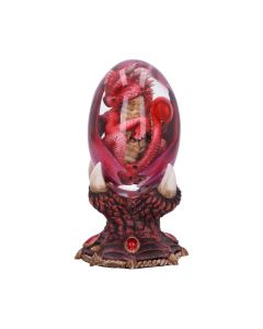 Elemental Dragonlings - Earth Dragon in Clear Egg