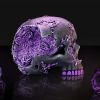 Rose Geode Skull 19cm