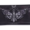 Death’s Head Moth Embossed Purse 18.5cm