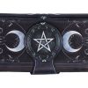 Triple Moon Embossed Purse 18.5cm