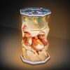 Winter Robins Foldable Lamp 21cm