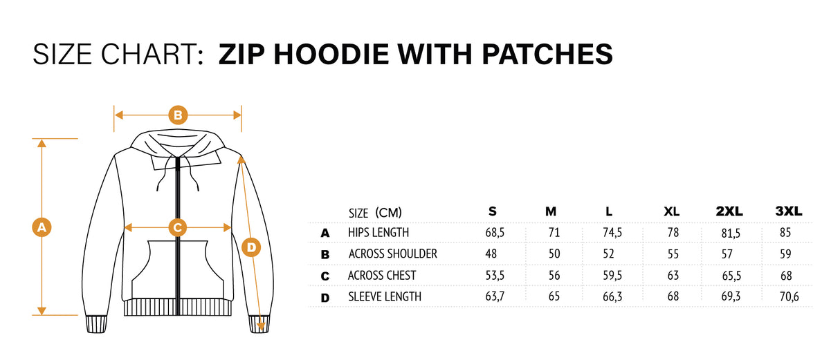 World of Tanks Zip hoodie with patches green, L