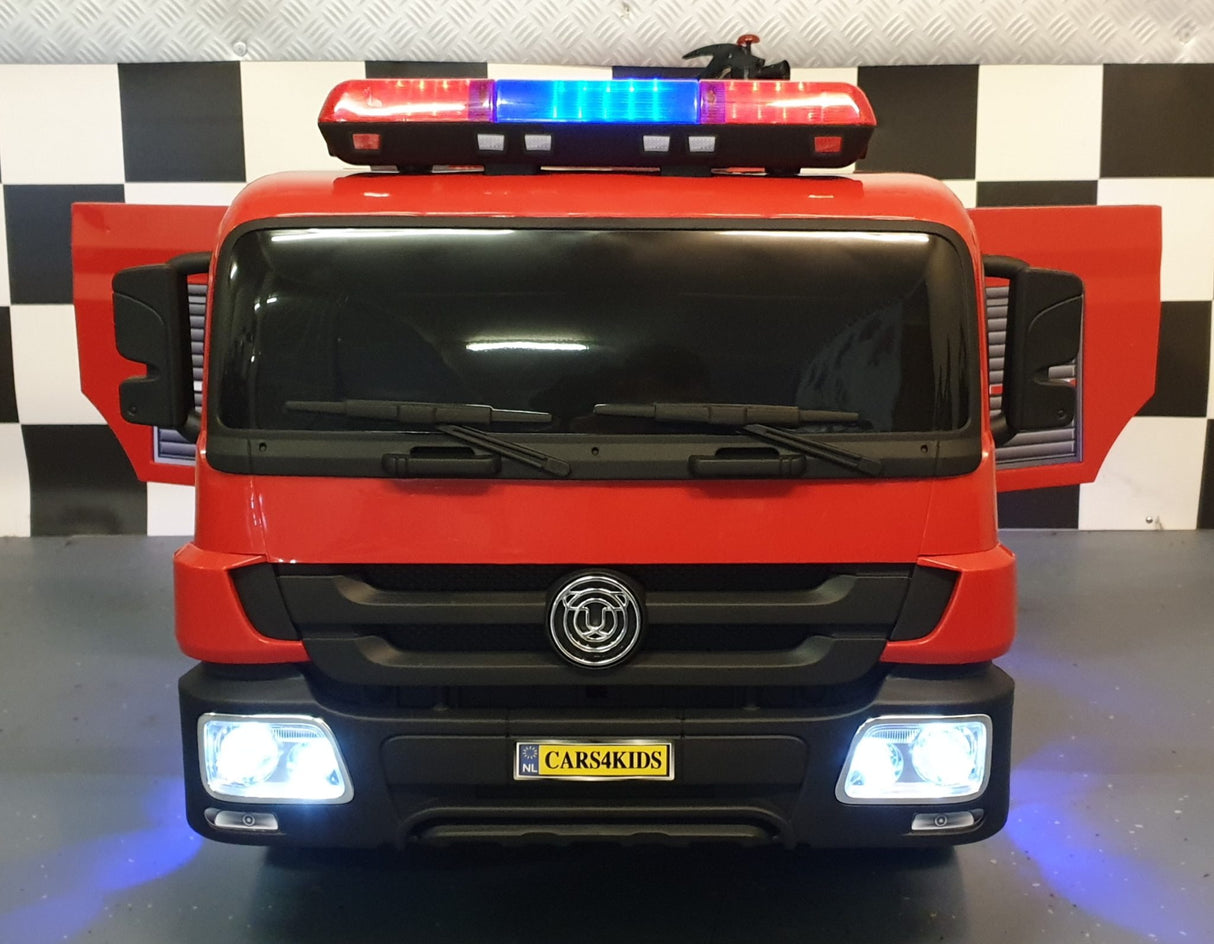 Electric kids car fire truck 12 volt with remote control