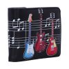 Nemesis Now Electric Guitars Embossed Music Wallet Black 11cm