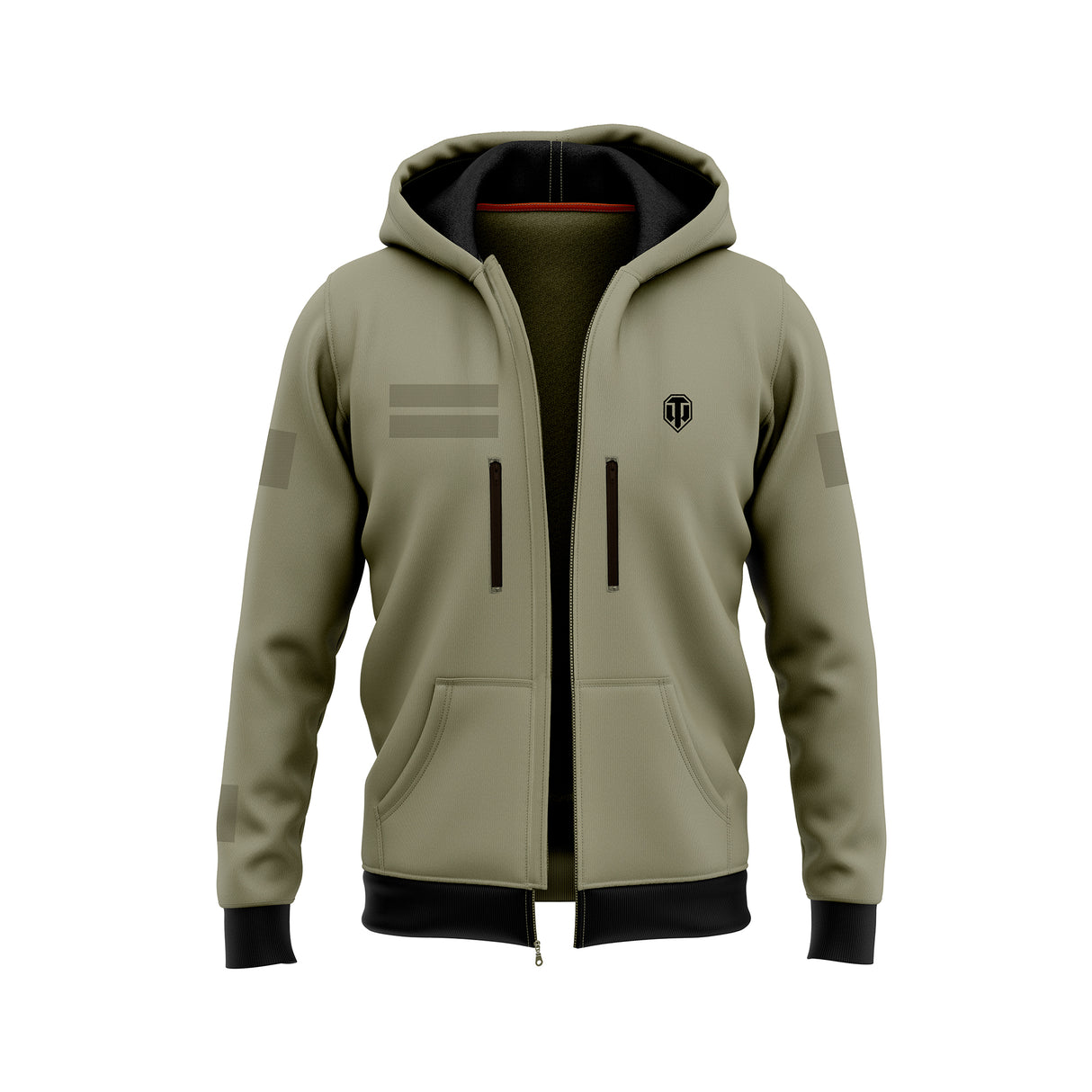 World of tanks 15 Anniversary hoodie green, 4XL