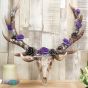 Antlers of Eden Floral Decorated Animal Deer Skull