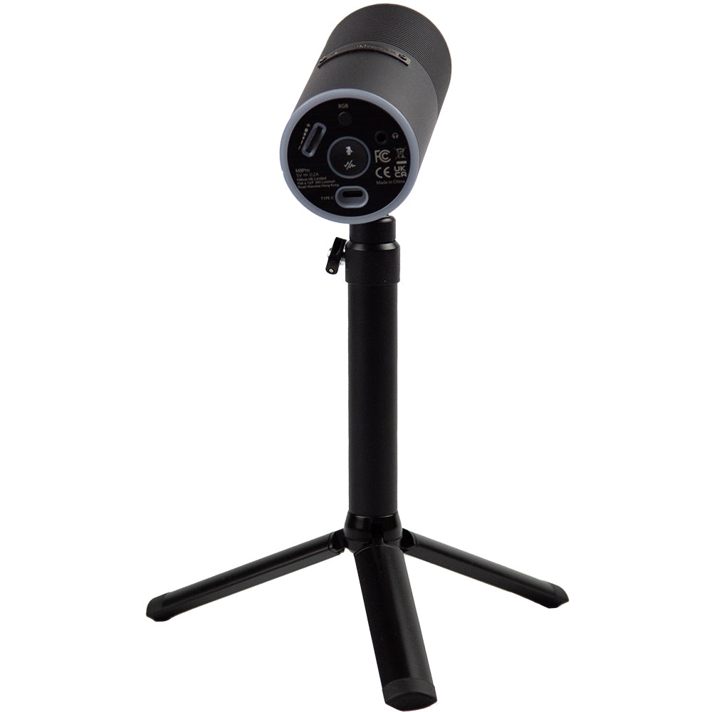 THRONMAX M8P Condenser RGB USB PULSE PRO 96KHZ Microphone, Black