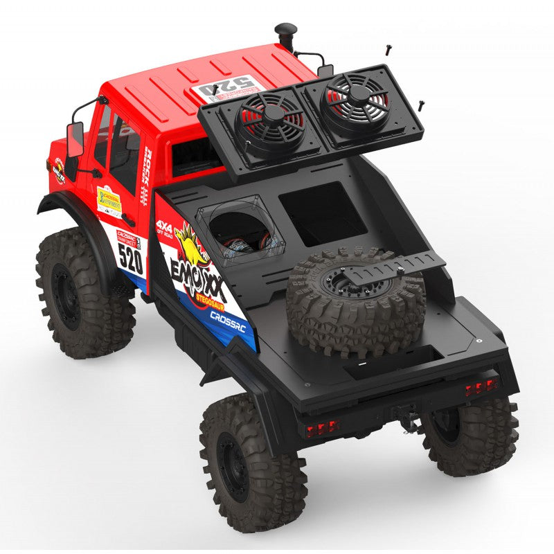 Crawling kit - EMO XX Stegosaurus 1/6 RTR 775 Brushed kit - Rally