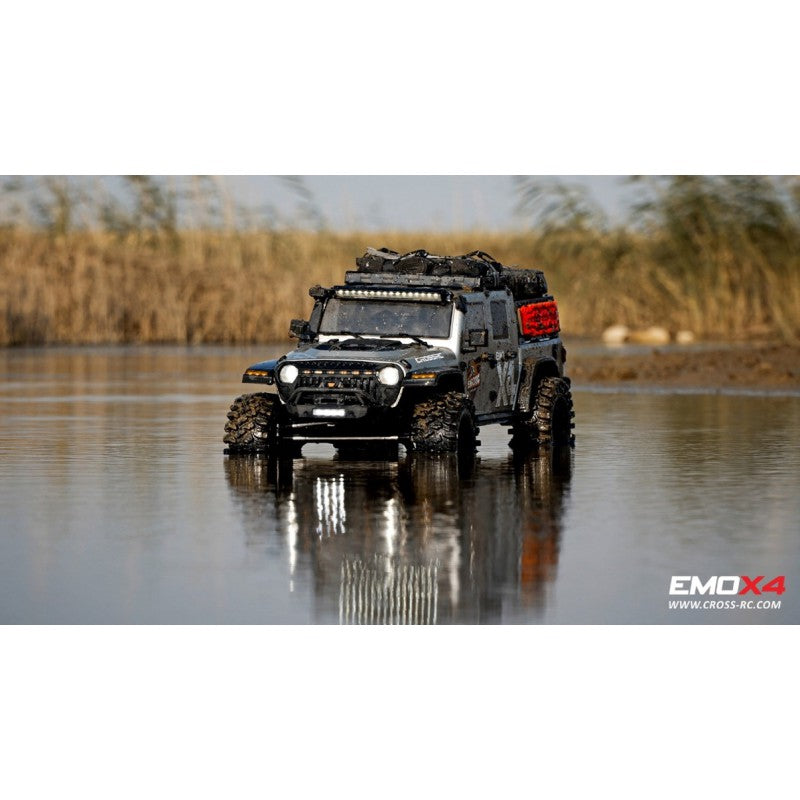 Crawling kit - EMOX4 1/8 RTR Brushless kit (silver)
