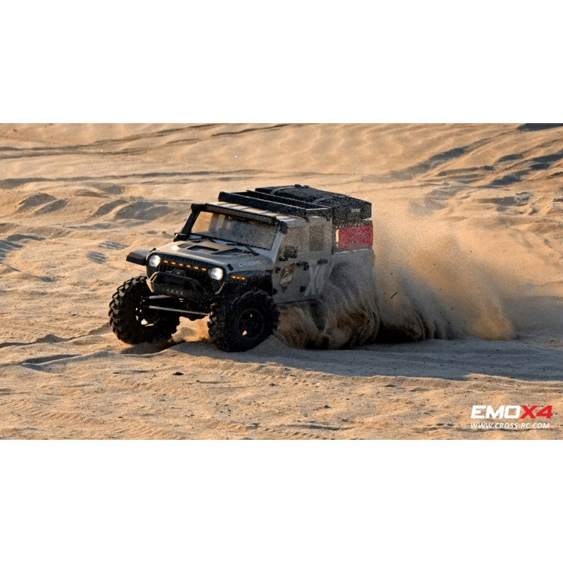 Crawling kit - EMOX4 1/8 RTR Brushless kit (silver)