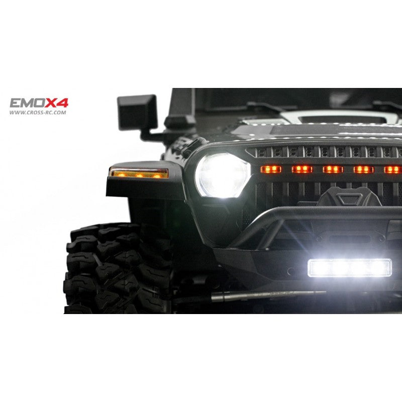 Crawling kit - EMOX4 1/8 RTR Brushless kit (silver)