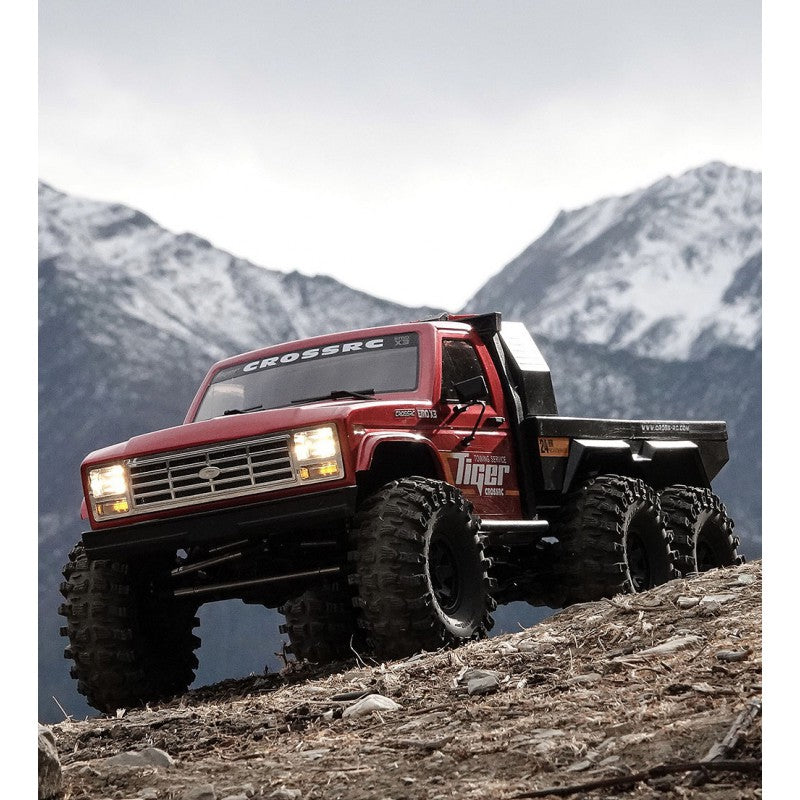 Crawling kit - EMOXL 1/8 RTR 775 Brushed kit (metal Red)
