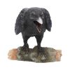 Raven's Call Figurine Gothic Bird Ornament