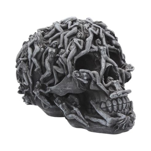 Hell's Desire Skull Naked Temptress Ornament