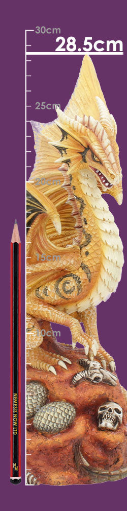 Adult Desert Dragon Figurine By Anne Stokes 24.5cm
