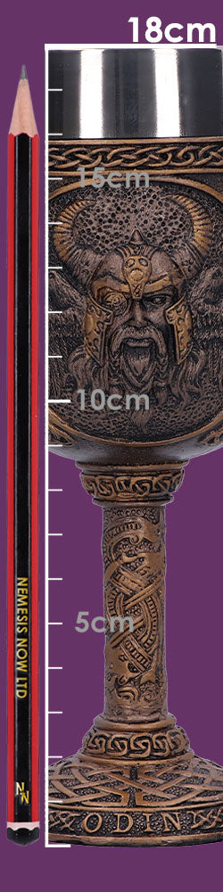 Odin Norse God of Wisdom and War Goblet