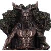 Cernunnos Bronze Tealight Holder 13.5cm