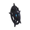 Feline Worship Cat Pentagram Wall Plaque 25.5cm