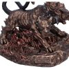 Cerberus the Three Headed Hound of Hades Bronze Figurine