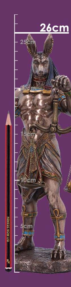 Bronzed Anubis Figurine – Guardian of the Tombs, Symbol of Justice