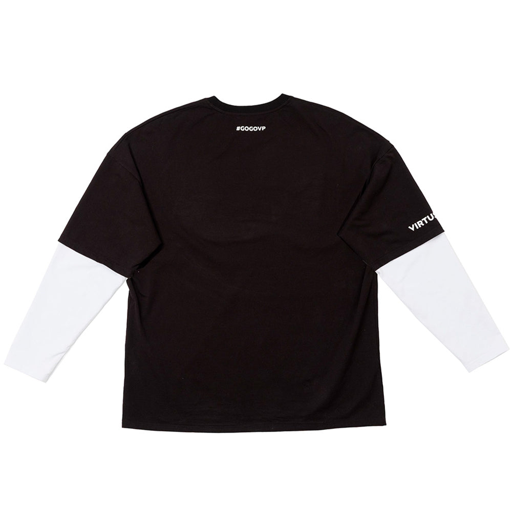 Virtus.pro basic collection long sleeve white, XXL