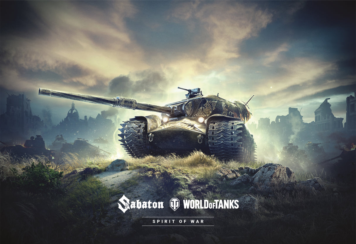 World of Tanks Sabaton - Spirit of War Puzzle Limited Edition, 1000 pcs