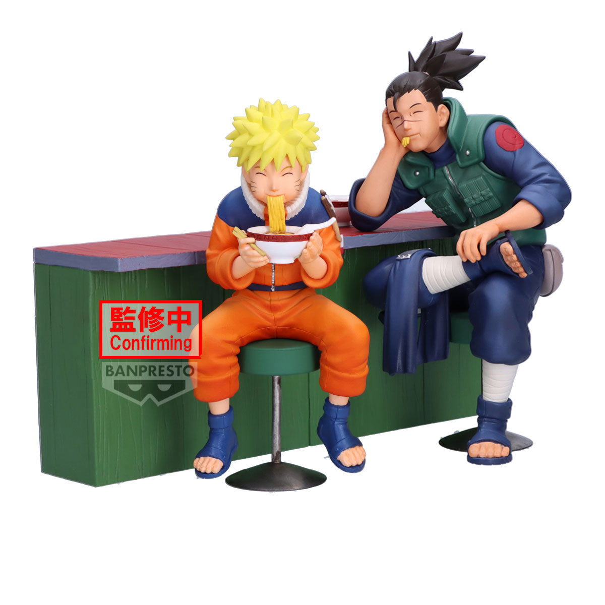 Bandai -Naruto 72 Series- 16 Figure Naruto Uzumaki & Iruka Umino(A:Naruto Uzumaki)