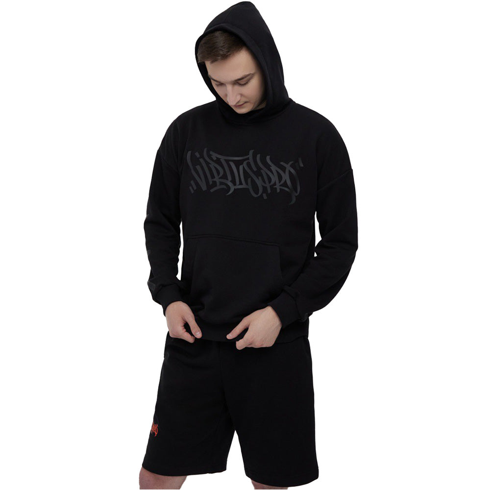Virtus.pro hoodie with flextran logo, color: black, size XXL