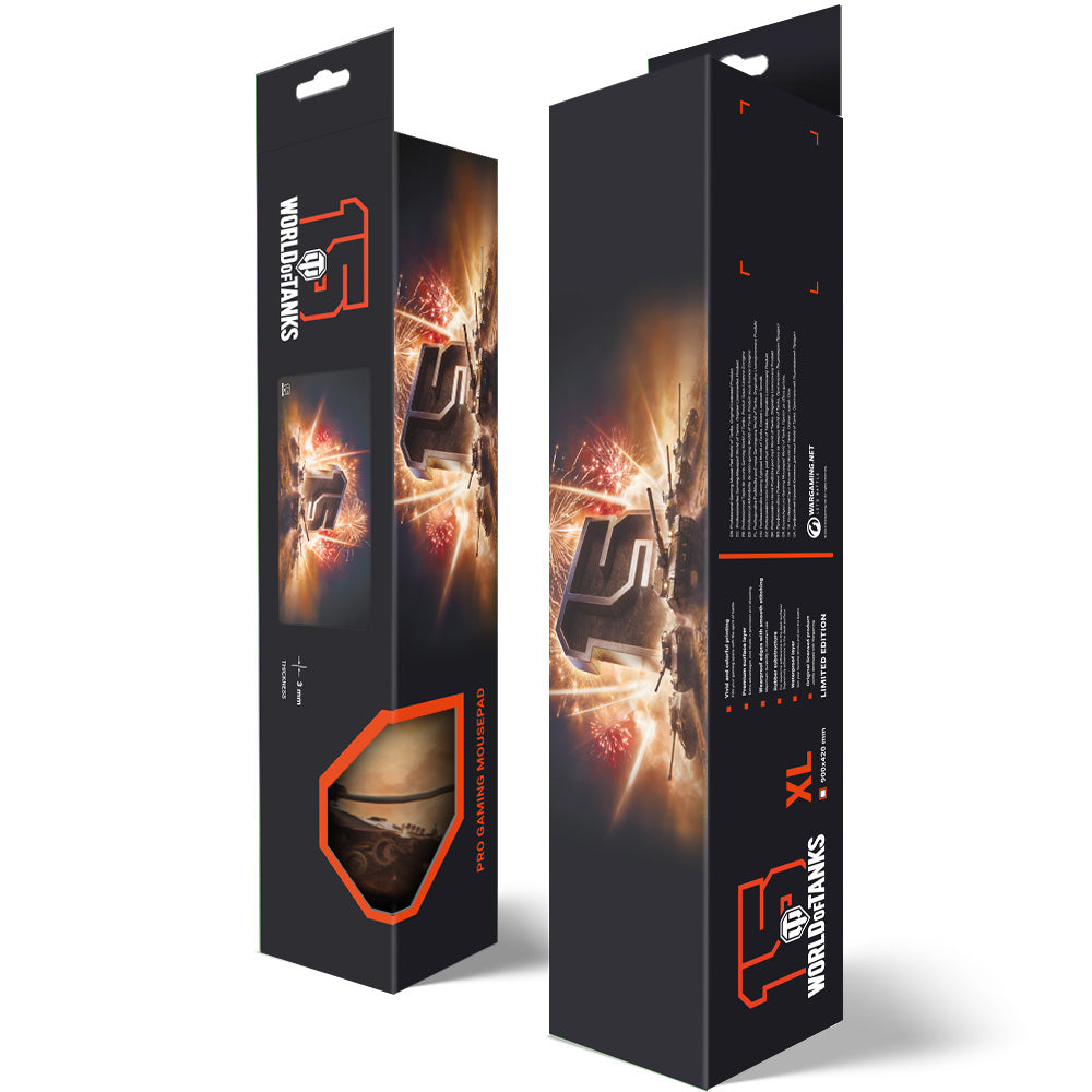 World of Tanks 15 Anniversary Mousepad, XL