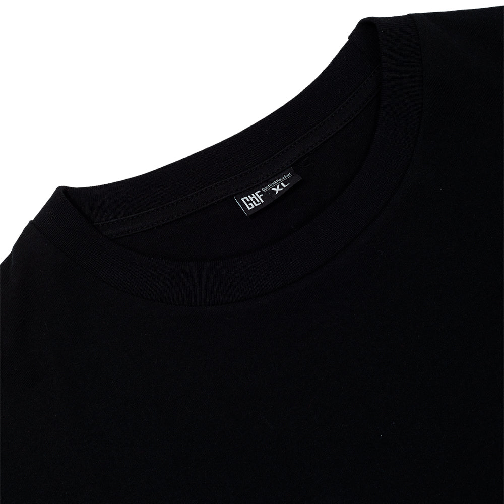 FragON basic T-shirt, black, XS