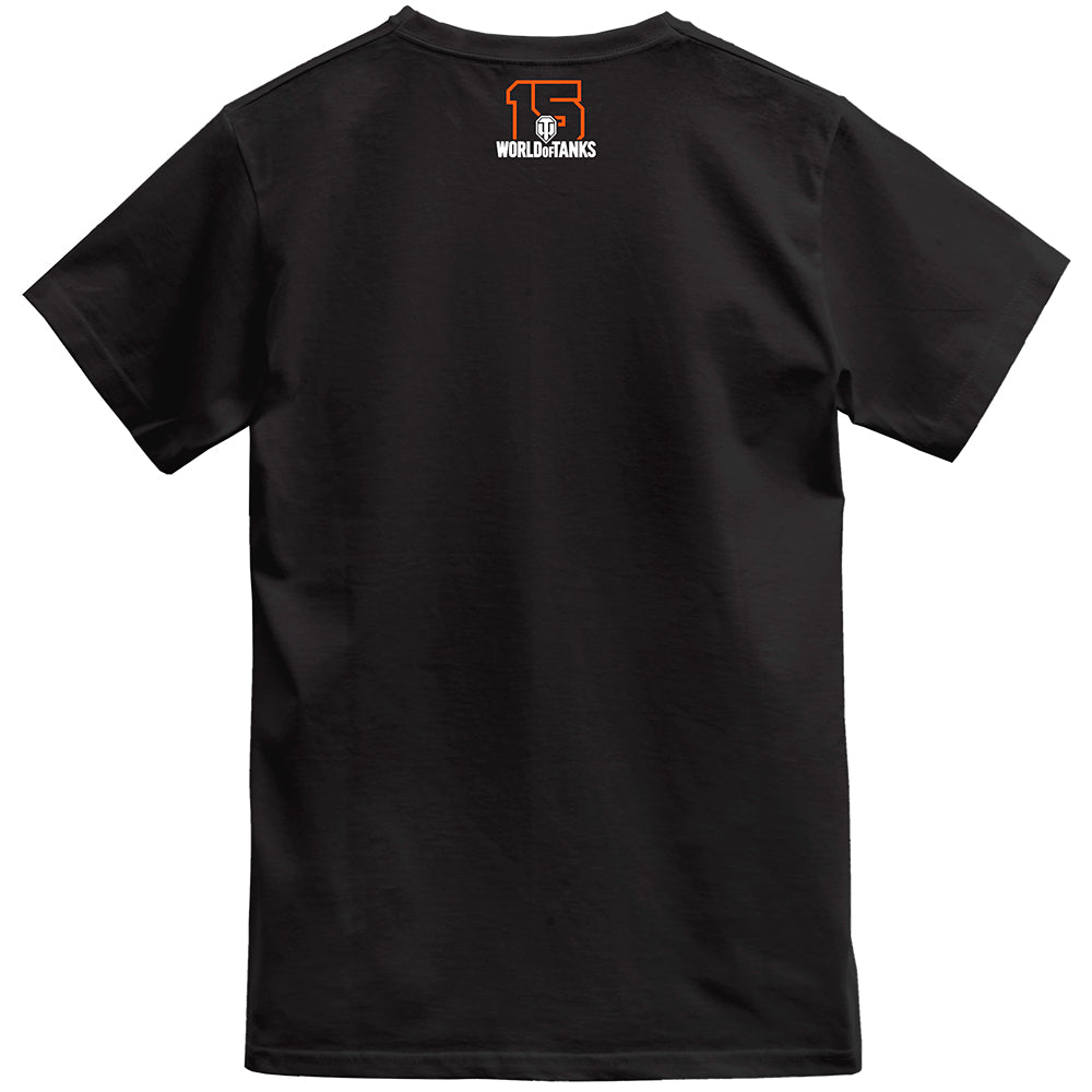 World of Tanks 15 Anniversary T-shirt Black, 3XL