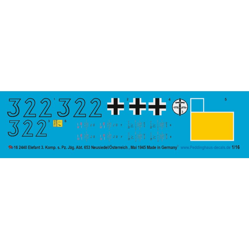Elefant 3. Kompanie s.Pz. Jäg Abt 653 Neusiedel