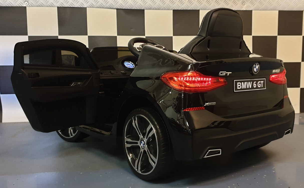 Kids car BMW GT 12V painting black